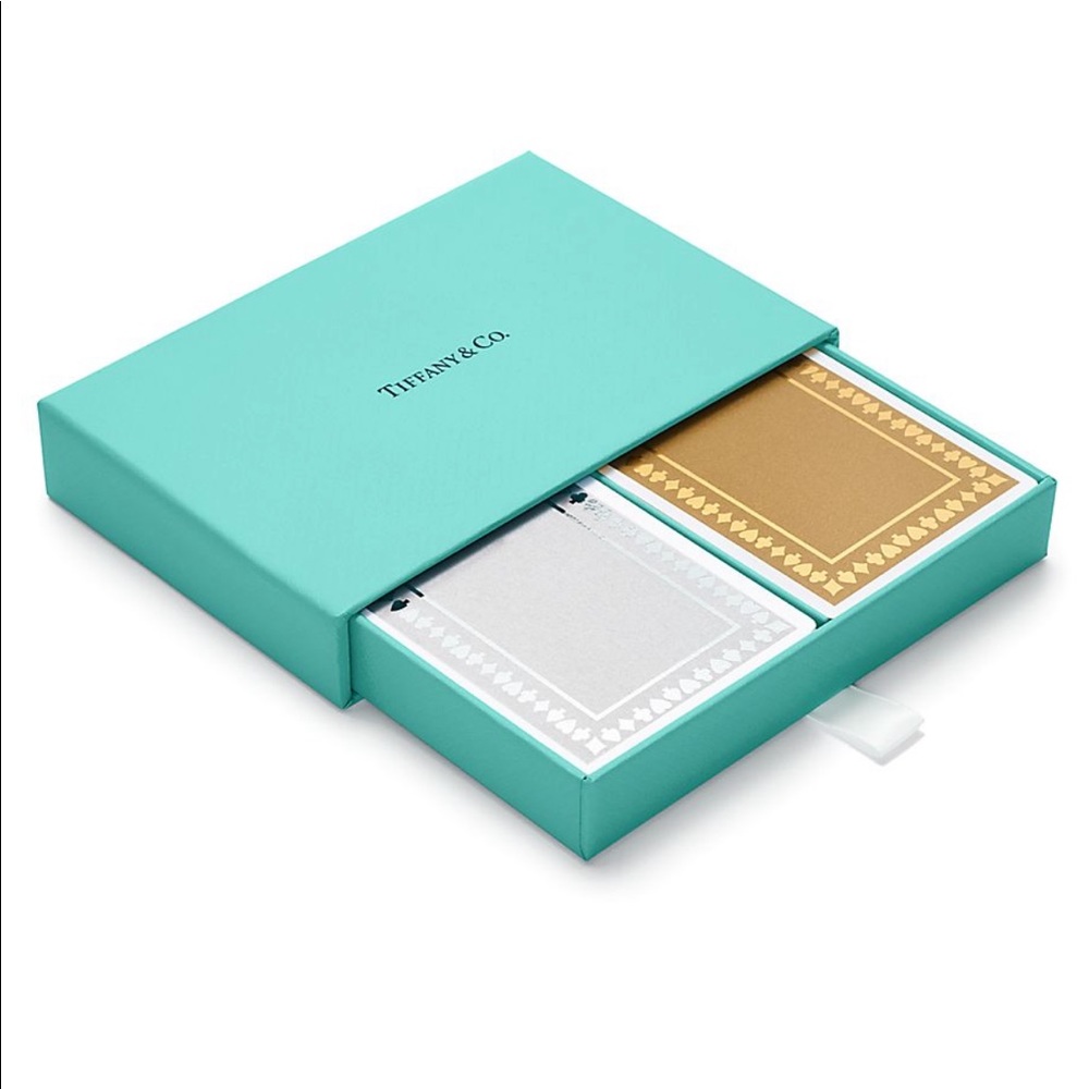 NIB- Tiffany & Co Playing Cards- 2 Sets
